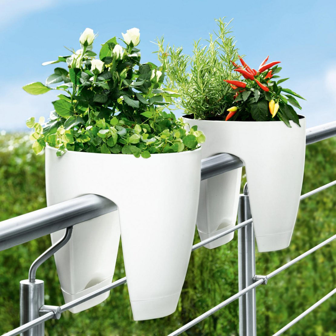 Apartment balcony railing: balcony railing ideas materials design ...